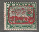 SELANGOR - OCCUPATION JAPONAISE - N°3 * (1942) 3c Vert - Occupazione Giapponese