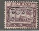 SELANGOR - OCCUPATION JAPONAISE - N°7 * (1942) 10c Brun-violet - Japanese Occupation