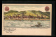 Künstler-AK Boppard, Panorama Von Alt-Boppard Anno 1646  - Boppard