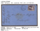 New Zealand 1869 3d Interprovincial Rate FFQ Chalon Cover Front Sent To E. W. Stafford - Cartas & Documentos