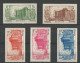 REUNION - REVOLUTION - Yv. #158 TO Yv. #162  (**/MNH) - 1939 - Unused Stamps