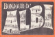 24871 / ⭐ ALBI 81-Tarn ◉ BONJOUR Lettres Multivues 1908 à Adrien PEZET Quartier St-Louis Lisle-sur-Tarn - Albi