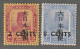 TRENGGANU - OCCUPATION JAPONAISE - N°45+46 * (1942) - Occupazione Giapponese