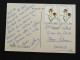 GRECE GREECE HELLAS AVEC YT 1281 FRITILLAIRE FLORE FLEUR FLOWER BLUME - KARDAMILI - Cartas & Documentos