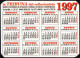 ITALIA 1997 - CALENDARIO TASCABILE - LA TRIBUNA DEL COLLEZIONISTA - BUON NATALE 1996 - I - Tamaño Pequeño : 1991-00