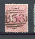 MAURICE : Yv. N° 25 SB N° 48  (o)  4p Rose  Cote 30 Euro BER  2 Scans - Mauricio (...-1967)