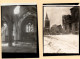 Lot Photos Soldats Allemands Ruines Tranchée Artillerie église Woël Hattonchâtel Côtes De Meuse Guerre 14-18 - Guerre, Militaire