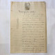 ESPAÑA 1869—TIMBRE FISCAL De 60 Cts De Escudo—Pliego Completo, 4 Páginas. Marca De Agua — TIMBROLOGIA - Fiscaux