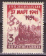 Yugoslavia 1951 - National Uprising - Mi 640 - MNH**VF - Nuovi