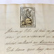 ESPAÑA 1869—TIMBRE FISCAL De 200 Milesimas HABILITADO—Pliego Completo, 4 Pág. Marca De Agua—TIMBROLOGIA - Fiscale Zegels