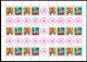 DDR Markenheftchenbögen 12+13A - Postzegelboekjes