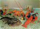 Recettes De Cuisine - Fruits De Mer - Gastronomie - Carte Dentelée - CPSM Grand Format - Voir Scans Recto-Verso - Recettes (cuisine)