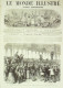 Le Monde Illustré 1870 N°693 St-Cloud (92) Paris13 Caserne Lourcine Prusse Uniformes - 1850 - 1899