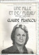 PG / PARTITION CLAUDE FRANCOIS  UNE FILLE ET DES FLEURS 1966 Cloclo Musique Chanson - Spartiti