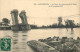 42 - Andrézieux - Le Pont Dix Jours Après La Crue Du 17 Octobre 1907 - CPA - Oblitération Ronde De 1908 - Voir Scans Rec - Andrézieux-Bouthéon