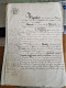 Lot De Documents Notariaux Du XIXème Région Est - Manuscrits