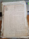 Lot De Documents Notariaux Du XIXème Région Est - Manuscripten