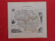 CARTE VUILLEMIN DEPARTEMENT DE LA CREUSE (23) - Carte Geographique