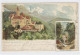 39008504 - Lithographie Vom Schloss Wernigerode Steinernen Renne Gelaufen 1901. Gute Erhaltung. - Wernigerode