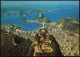 Postcard Rio De Janeiro Panorama-Ansicht Vom Flugzeug Aus 1975 - Rio De Janeiro