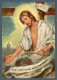 °°° Santino N. 9201 - Gesù Redentore - Cartoncino °°° - Religion &  Esoterik
