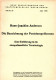 Anderson, Die Bezeichnung Der Poststempelformen, 41 S. - Altri & Non Classificati