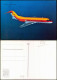 Ansichtskarte  Flugzeug Airplane Avion FOKKER F-28 FELLOWSHIP 1978 - 1946-....: Era Moderna