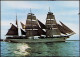 Ansichtskarte Segelschulschiff Gorch Fock"  1978  Gel Sonderstempel Bremerhaven - Sailing Vessels