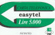 USI SPECIALI EASYTEL LIRE 5000  (E77.19.7 - Usages Spéciaux