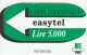 USI SPECIALI EASYTEL LIRE 5000  (E77.18.6 - Usi Speciali