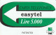 USI SPECIALI EASYTEL LIRE 5000  (E77.12.3 - Sonderzwecke