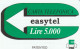 USI SPECIALI EASYTEL LIRE 5000  (E77.12.4 - Speciaal Gebruik