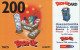 RICARICA TIM TRONY CARD 200  (E77.6.7 - [2] Handy-, Prepaid- Und Aufladkarten