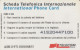PREPAID PHONE CARD TELECOM 100 ASR  (USP25.7 - [2] Handy-, Prepaid- Und Aufladkarten