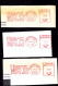 Germania, Telex Service, Telecom, Scienze, Ema,meter,freistempel (DZ), 1 Busta, 3 Frammenti (2 Scan) - Telecom