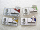 PIN'S   LOT  4    JEUX OLYMPIQUES  ALBERTVILLE   ALCATEL  Email Grand Feu - Olympische Spiele