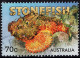 AUSTRALIA 2014 QEII 70c Multicoloured, Fauna-Things That Sting-StoneFish FU - Gebraucht
