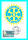 A745 / 413 MONACO Jour D'Emission Rotary International 1980 Carte MAXIMUM - FDC