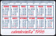 ITALIA 1996 - CALENDARIO TASCABILE - ANTONINO PLEIMES - SPECIALISTA IN FILATELIA - CALENDOVISITA 1996 - I - Tamaño Pequeño : 1991-00