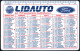 ITALIA 2002 - CALENDARIO TASCABILE - LIDAUTO - FORD - I - Petit Format : 2001-...