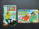 2 Stickers Kuifje - Tintin - Autocollants