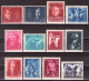 Yugoslavia 1951 - 10th Anniversary Of Partisans - Mi 641-642,658-659,660-661,662-663,664-665,672-673 - MNH**VF - Unused Stamps