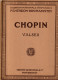 Partitions Musicales. Chopin. Valses N°920 - A-C