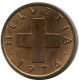 1 RAPPEN 1976 SWITZERLAND Coin #AY102.3.U.A - Autres & Non Classés