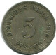 5 PFENNIG 1900 A DEUTSCHLAND Münze GERMANY #DB227.D.A - 5 Pfennig