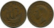 HALF PENNY 1939 UK GROßBRITANNIEN GREAT BRITAIN Münze #BA973.D.A - C. 1/2 Penny