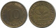 10 PFENNIG 1950 J WEST & UNIFIED GERMANY Coin #AD557.9.U.A - 10 Pfennig