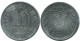 10 PFENNIG 1921 DEUTSCHLAND Münze GERMANY #AD510.9.D.A - 10 Renten- & 10 Reichspfennig