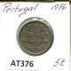 5 ESCUDOS 1976 PORTUGAL Moneda #AT376.E.A - Portogallo