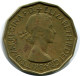 THREEPENCE 1953 UK GROßBRITANNIEN GREAT BRITAIN Münze #AZ007.D.A - F. 3 Pence